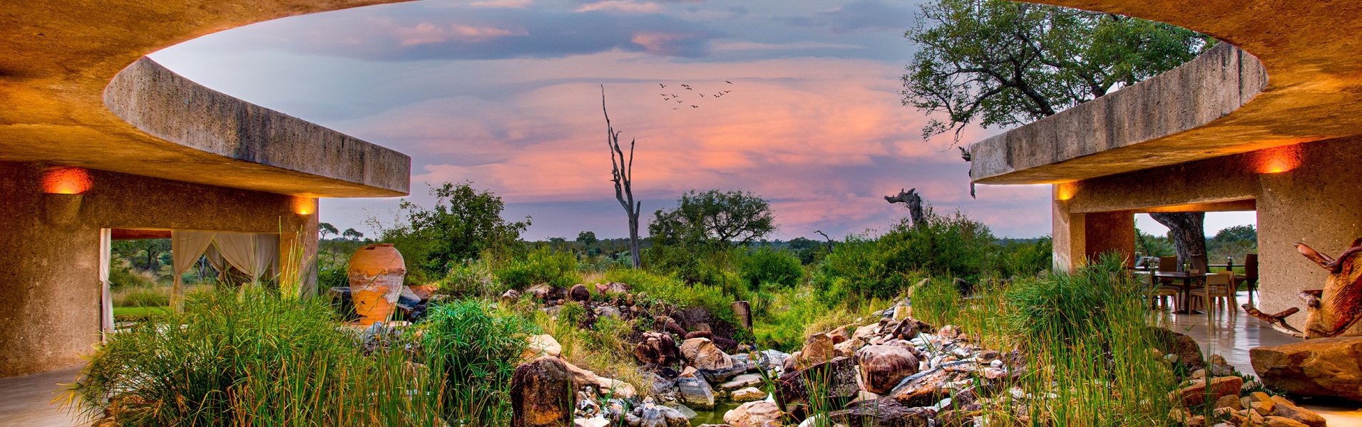 Sabi Sabi Earth Lodge Entrance View Sabi Sabi Earth Lodge Entrance View