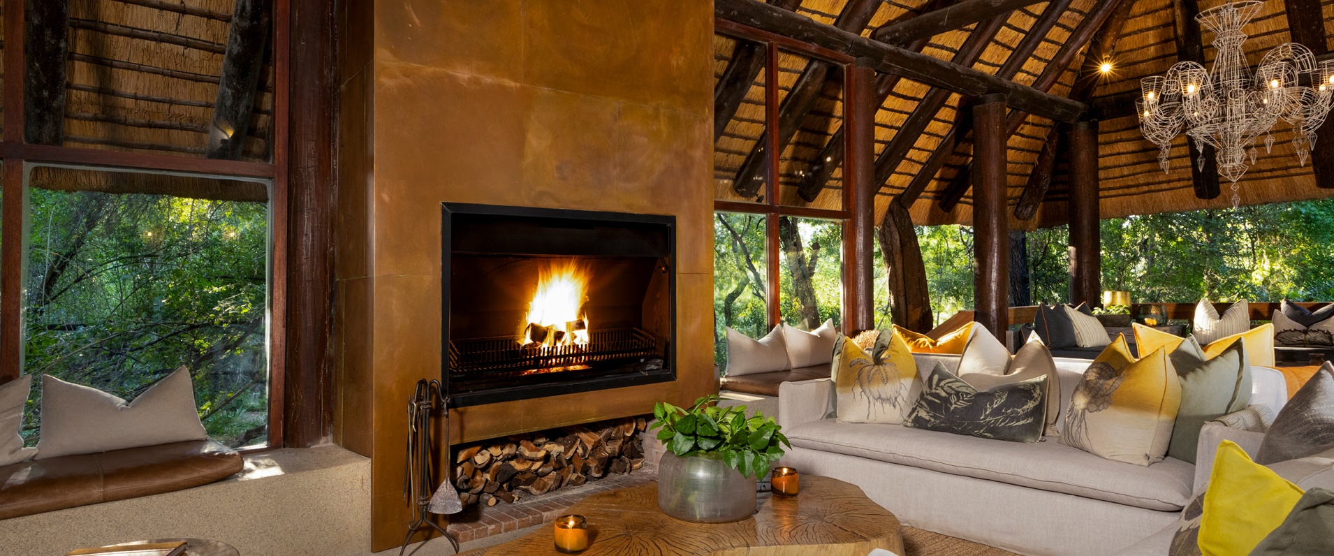 Sabi Web Little Bush Camp Lodge Area Sabi Web Little Bush Camp Lodge Area