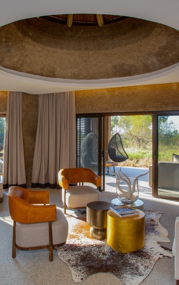 Sabi Sabi Earth Lodge Amber Villa Lounge Sabi Sabi Earth Lodge Amber Villa Lounge