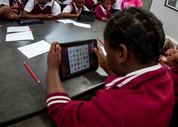 Sabi Sabi Community Kids Learning At Digital Learning Centre Sabi Sabi Community Kids Learning At Digital Learning Centre